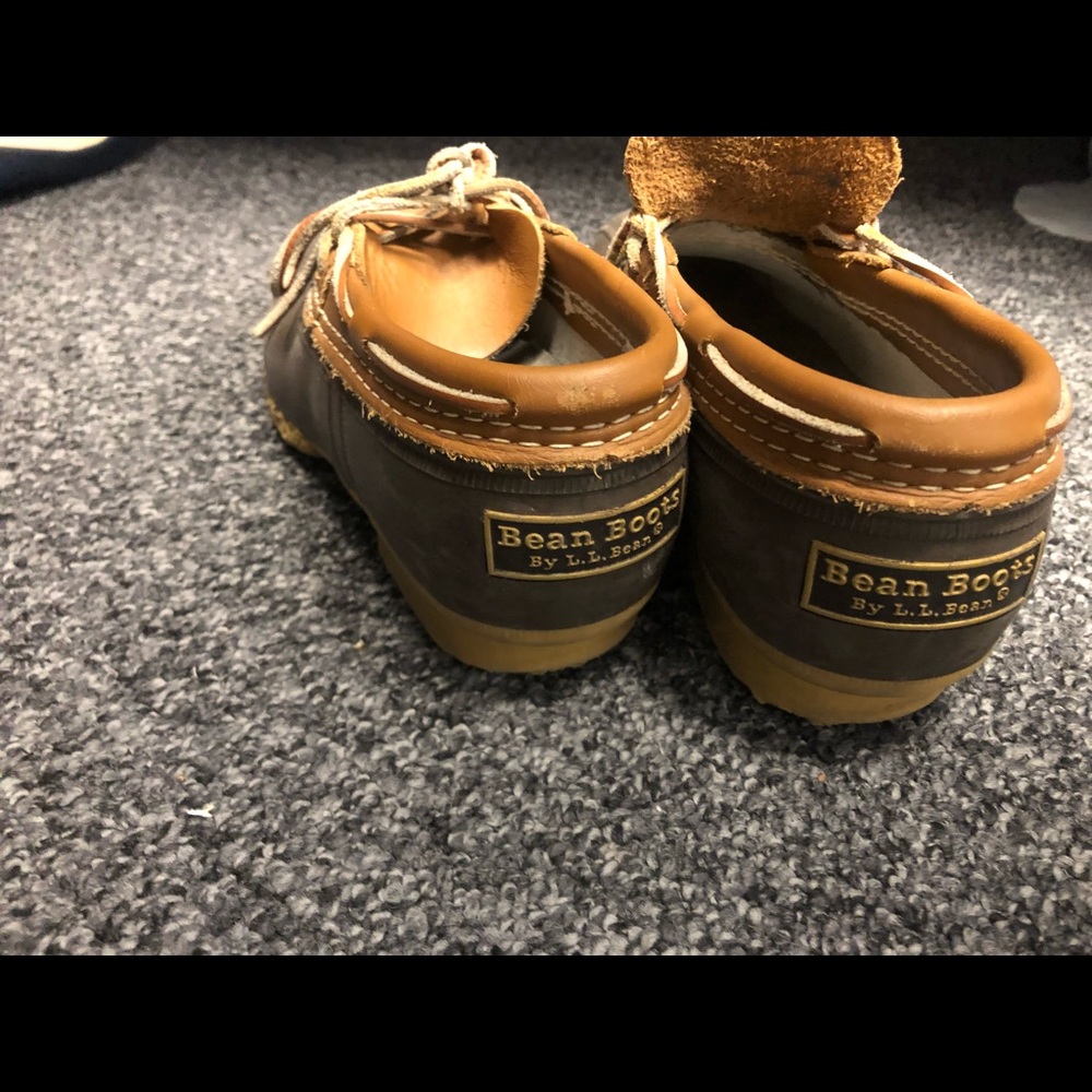 LL bean boots - rubber moc